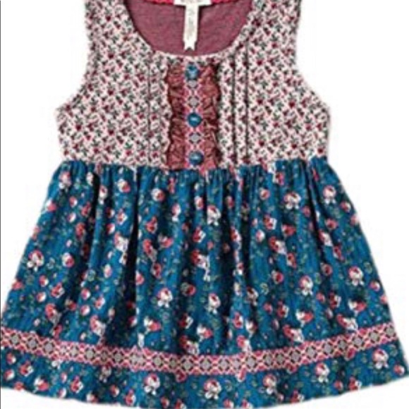 Matilda Jane Gabriella Sara Dress Top Size 8 Y - Picture 2 of 3